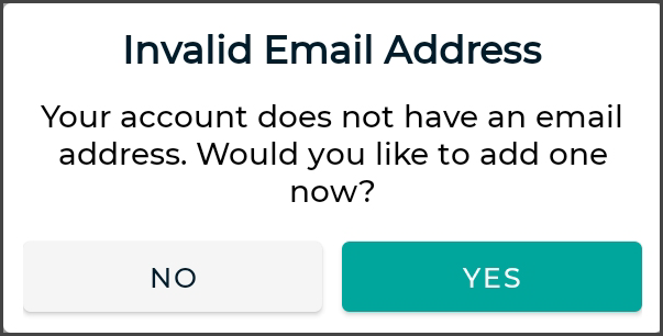 Invalid Email