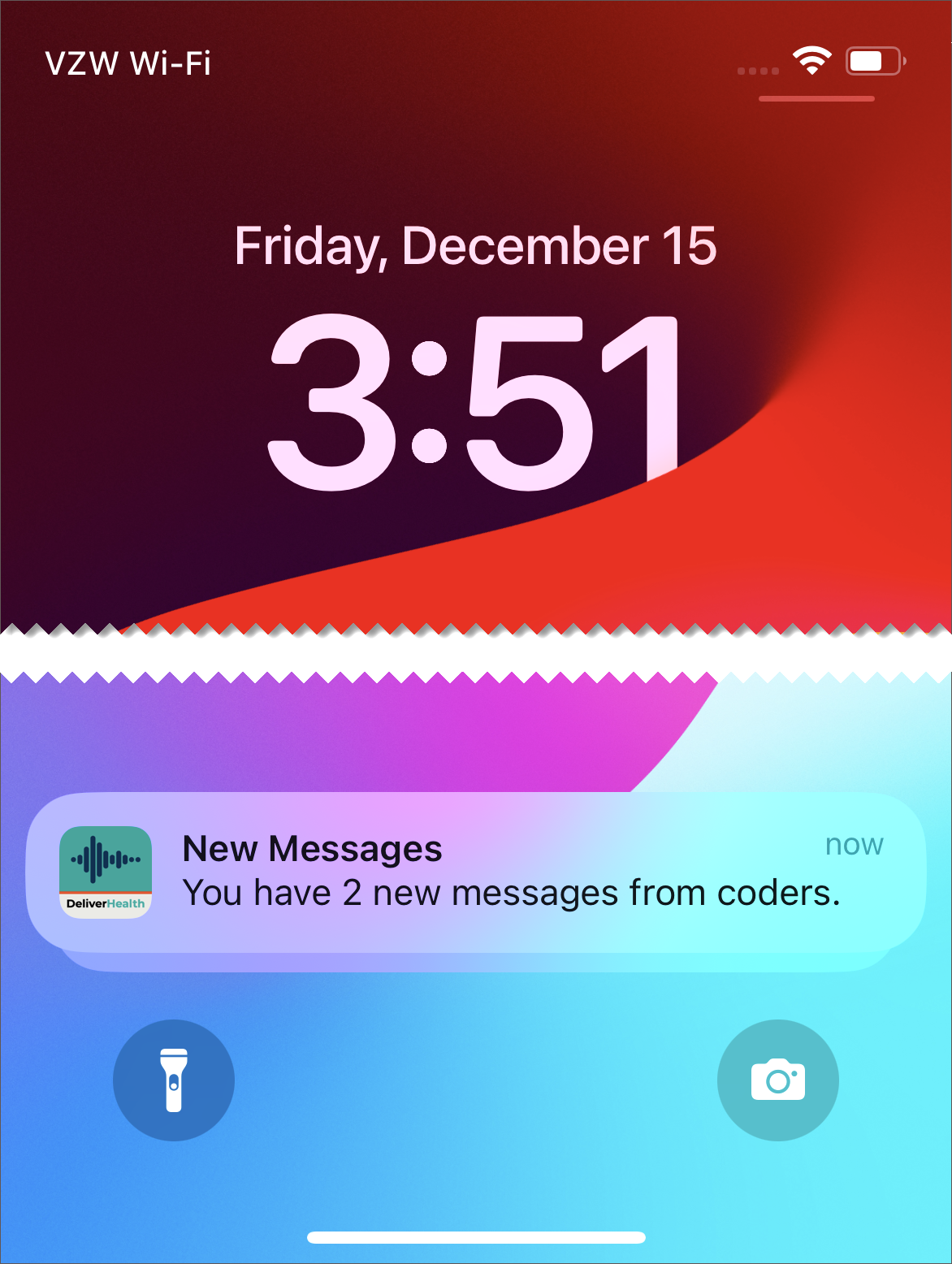 Lock Screen Notification